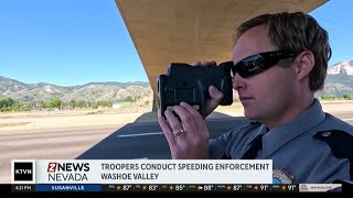 NSP troopers conduct speed enforcement operations
