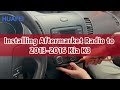 How To Replace The 2013 2014 2015 2016 Kia K3 Factory Stereo To Carplay Head Unit How To Replace The 2013 2014 2015 2016 Kia K3 Factory Stereo To Carplay Head Unit