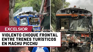 Impactante accidente en Machu Picchu: un fallecido y decenas de heridos tras choque de trenes