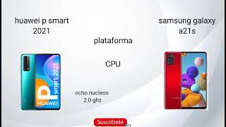 Huawei p Smart 2021 vs Samsung galaxy a21s [ full comparación ]