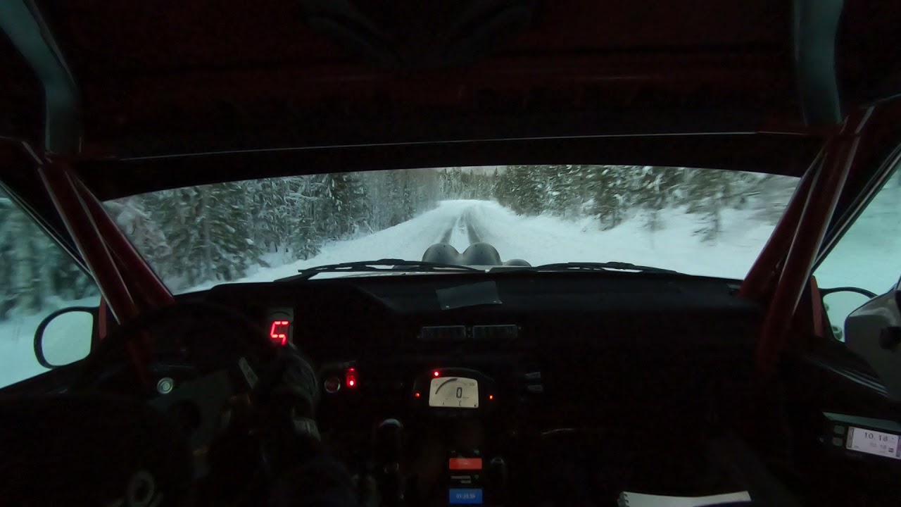 2022 North Rally Boden ss6 Flodin Bergsten Volvo940