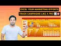 Track Marketing Campaigns like a Pro with Excel Dashboard 2025