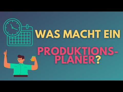 Video: Was bedeutet Master-Produktionsplan?