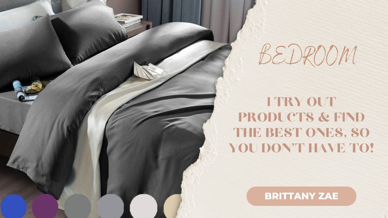 Super Soft Microfiber Bed Sheets with INSANE REVIEWS