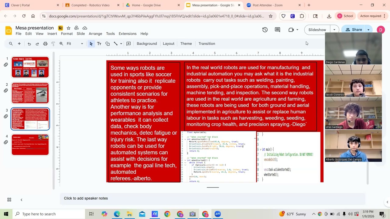 MESA robotics presentation 