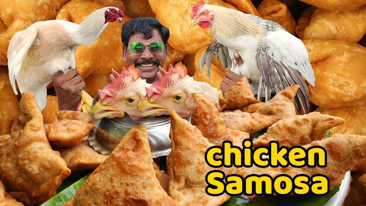 நாட்டு கோழி சமோசா | Nattu Kozhi Samosa 🤤