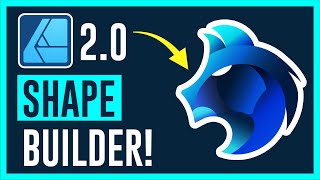 How To Use Shape Builder in Affinity Designer 2.0 IPAD | COMPLETE TUTORIAL