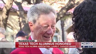 TTU alumnus Jim Douglass honored with Lauro F. Cavazos Award