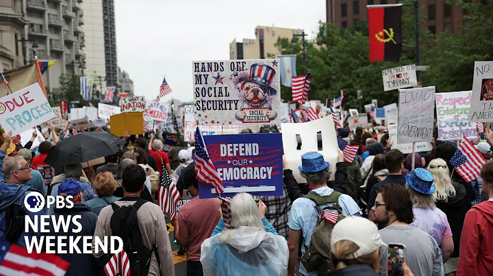 Millions turn out nationwide for ‘No Kings’ protests against Trump administration