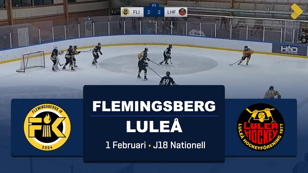 Flemingsberg - Luleå 4-3 | J18 Nationell Norra | HIGHLIGHTS