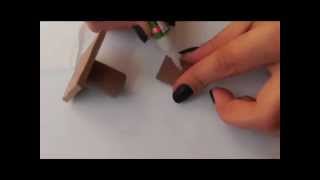 Easy polymer clay dinner table