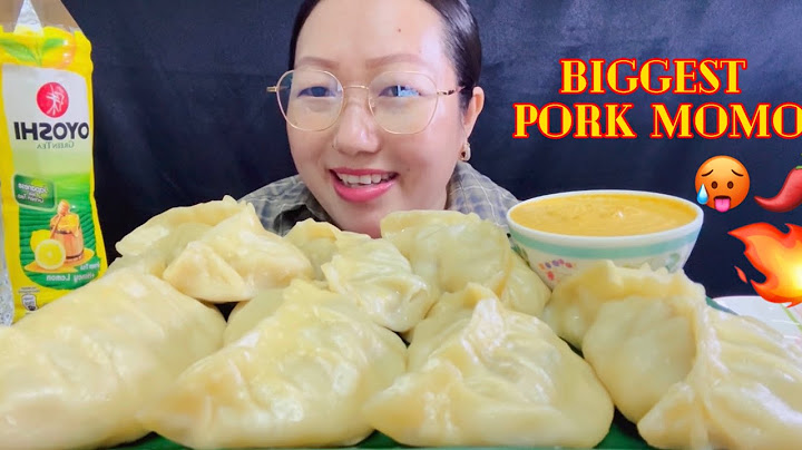 BIGGEST PORK MOMO & SPICY 🌶️🥵ACHAR WITH DRINKS YOSHIO GREEN TEA🍸|| MUKBANG 😋