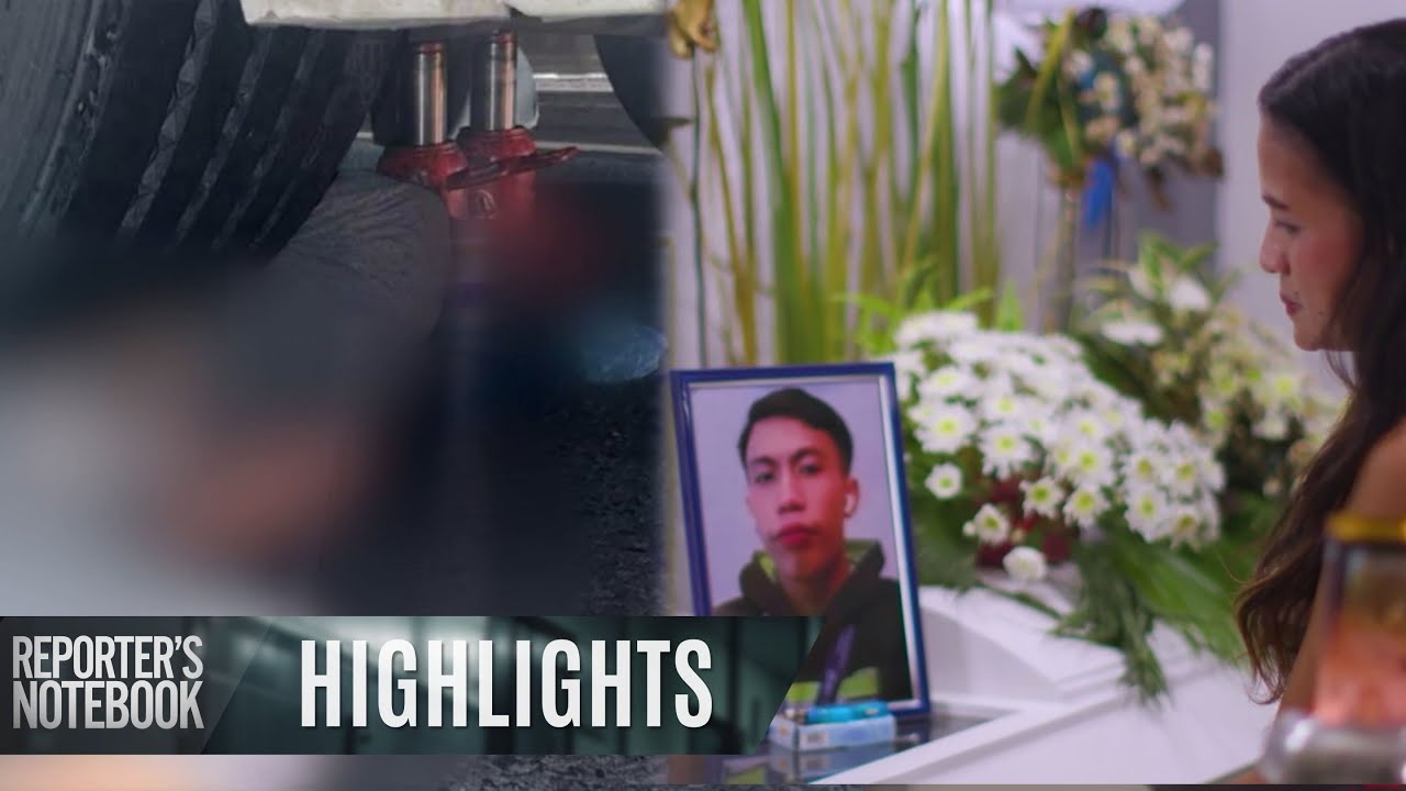 Rider, pumailalim sa gulong ng bus dahil sa lubak na daan! | Reporter’s Notebook