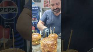 Yusuf Usta Özel Burger 130 Gr Burger Kaşar Peyniri Chedar Peyniri Füme Et Resimi