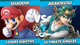 Kowloon 10 TOP 8 - Shadow (Mario) Vs. Akakikusu (Hero) Smash Ultimate - SSBU