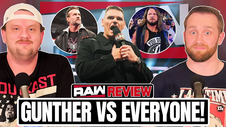 WWE Raw Review 12/22/25! Gunther vs EVERYONE!