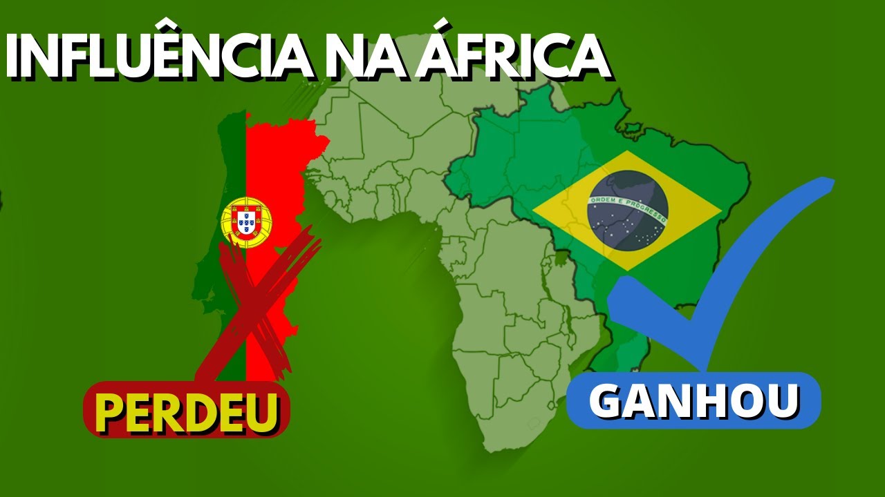 COMO O BRASIL TIRA A INFLUÊNCIA DE PORTUGAL NA ÁFRICA