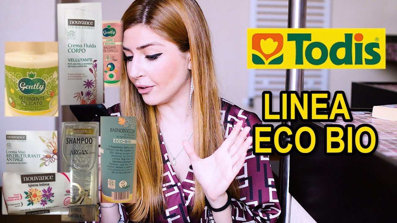 COSMETICI eco bio TODIS !!! Creme, shampoo INCI VERDE! Cosmetici da supermercato naturali economici