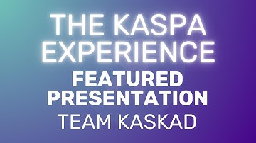 High-Quality Lending & Borrowing on Kaspa 📊 | Team Kaskad – The Kaspa Experience 2025
