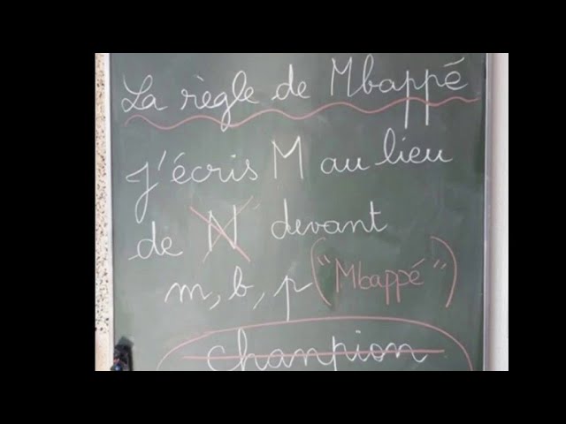 L'étonnante (et ingénieuse) règle Mbappé pour aider les élèves