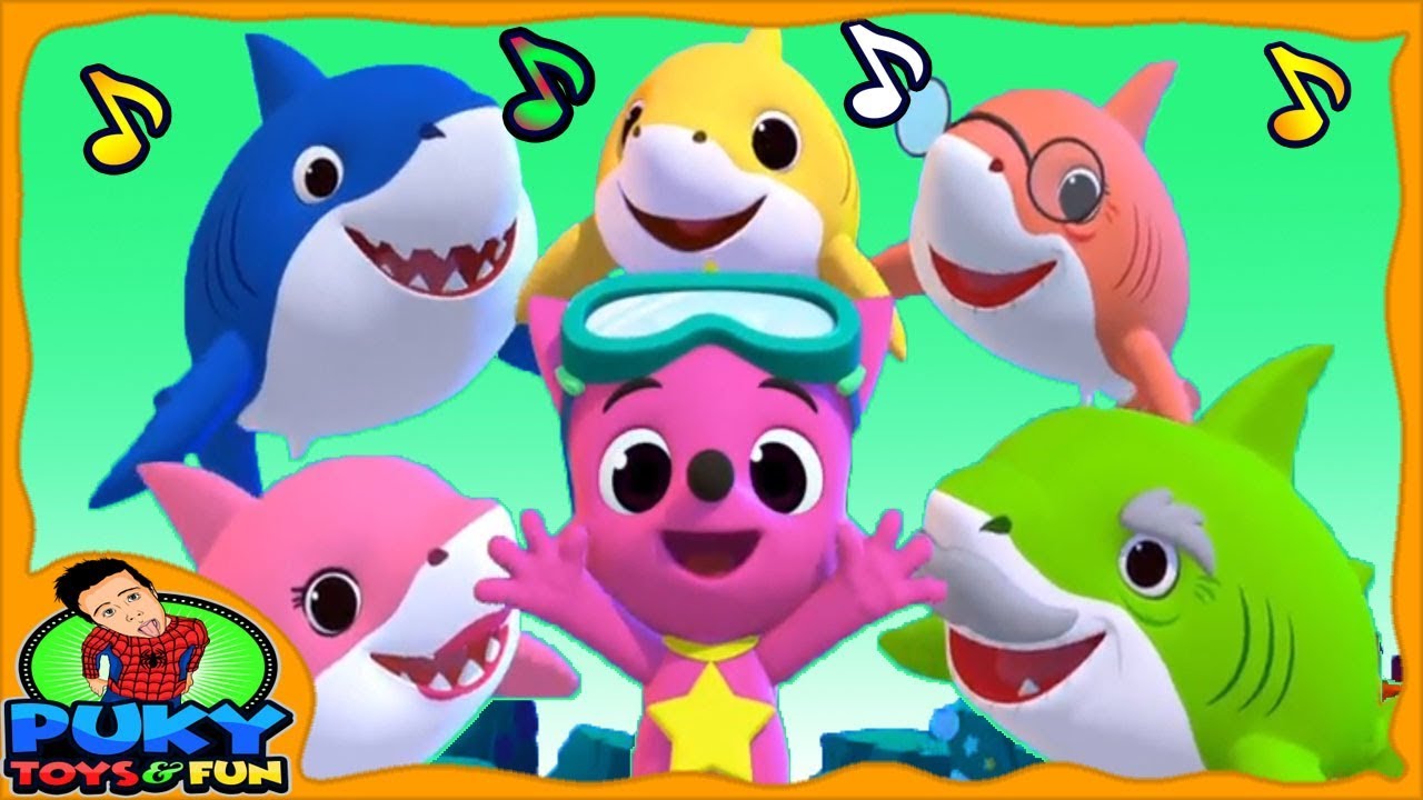 Baby shark songs different versions, Pinkfong dance and sing ocean animal songs Educational app