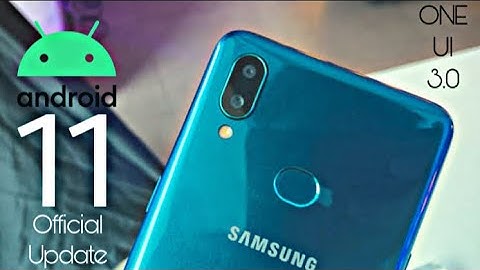Samsung Galaxy A10s Official Android 11 Update