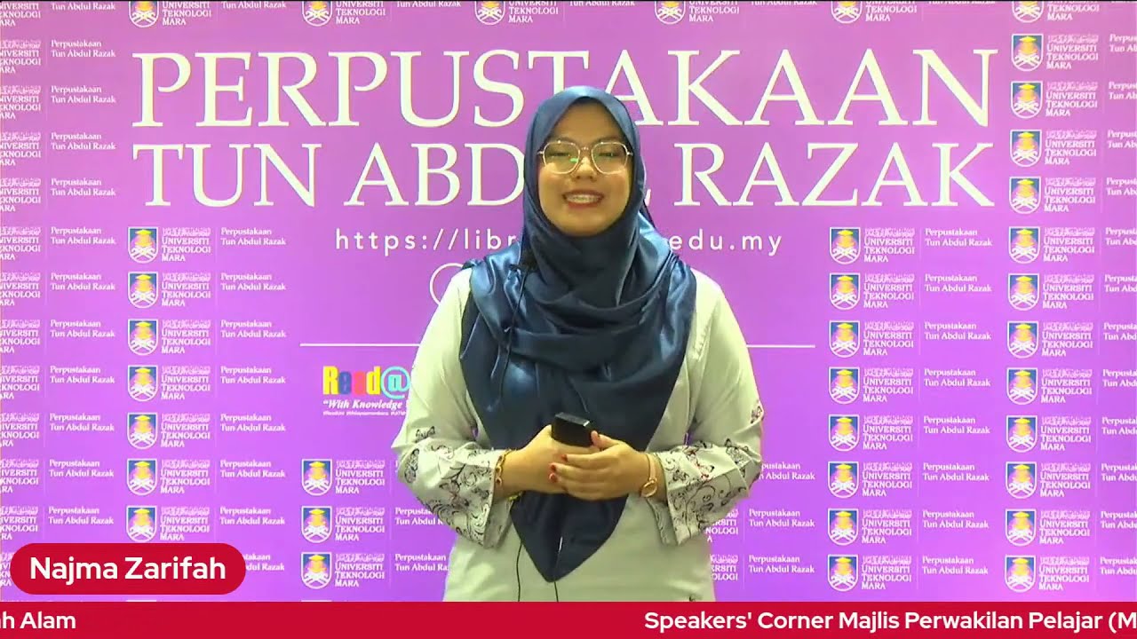 Speakers' CornerPTAR bersama Najmah Zarifah YouTube