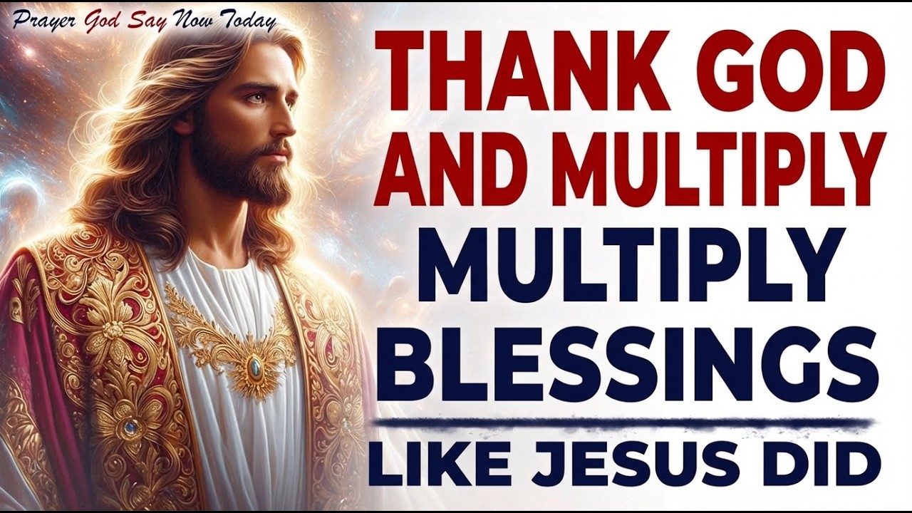 Start Your Day Thanking God and Multiply Your Blessings Like Jesus Did | Morning Prayer