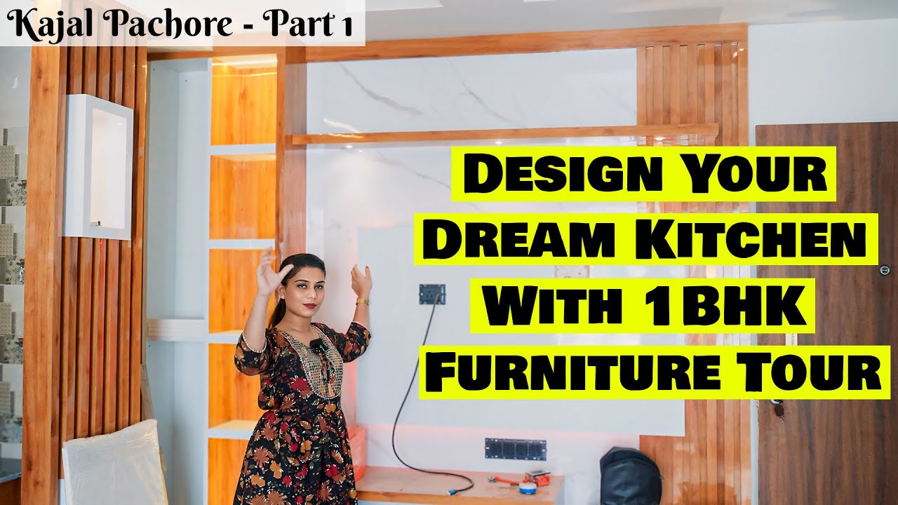 Design Your Dream Kitchen with 1bhk Furniture Tour | Budget-Friendly TV Unit Furniture for Your Home