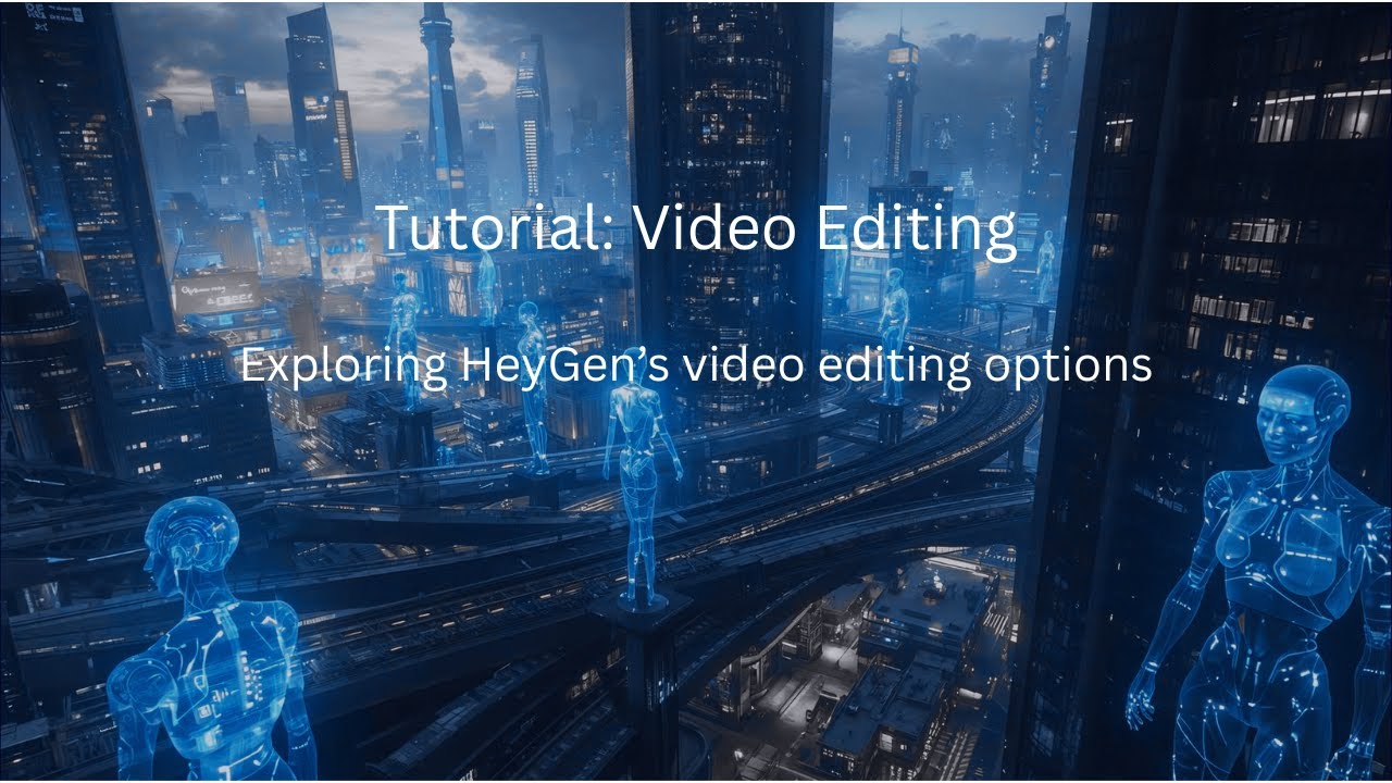 HeyGen Video Editing Tutorial - YouTube