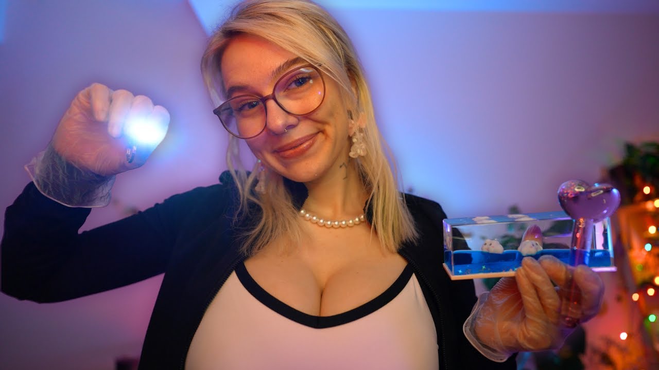 Medical ASMR | Eye Exam for Anxiety Patients