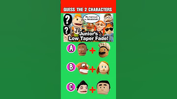Guess The 2 SML Characters Missing From Images In Here | Junior, Jeffy, Brooklyn Guy #shorts #jeffy