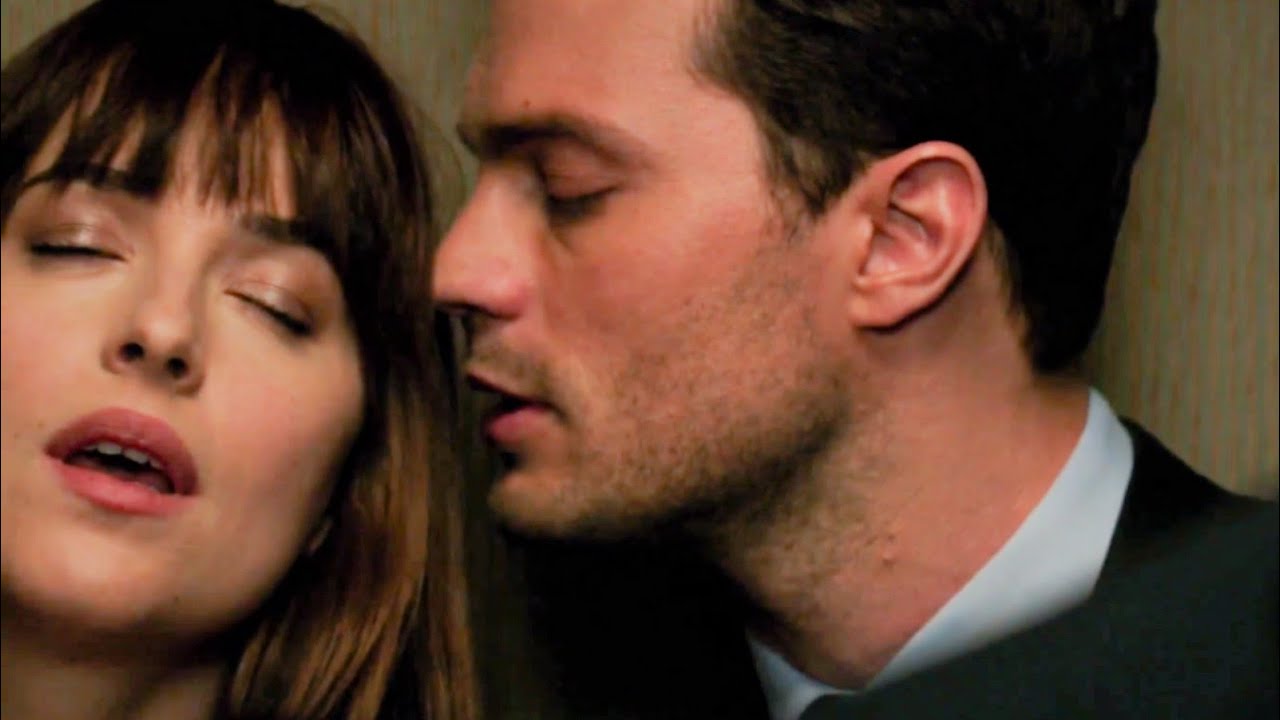 Fifty Shades Darker Elevator Scene Dakota Johnson & Jamie Dornan