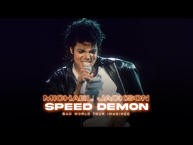 Michael Jackson - Speed Demon (Live in Bad Tour Imagined) | Michi