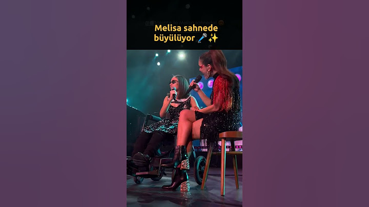 Ceyda Düvenci’nin kızı Melisa, dün akşam Nil Karaibrahimgil ile sahne alıp şarkı söyledi. Sımsıcak a