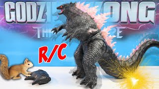 Godzilla X Kong The New Empire Evolved Heat Ray Breath Remote Control Figure Jada Review