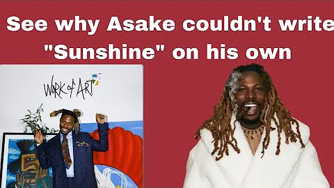 Asake - Sunshine Reaction / Review video