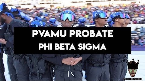 PVAMU 2019 Probate Video Phi Beta Sigma