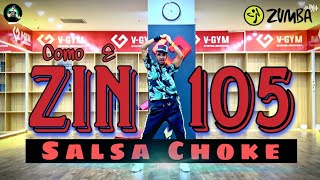 Zin105 | Como E’ | Salsa Choke | Zumba Fitness Dance Choreography | Zinpawan Resimi