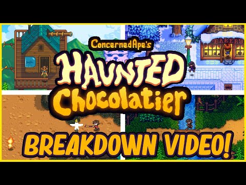 BREAKDOWN of Haunted Chocolatier! - ConcernedApe's Early Gameplay Video! - YouTube