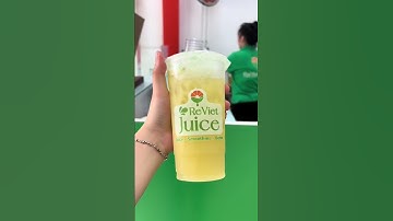 NƯỚC ÉP REVIET JUICE - ReViet Juice thử làm nước ép bưởi cóc  #shorts