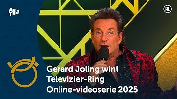 Gerard Joling wint met zijn vlog de Televizier-Ring Online-videoserie 2025 | Gouden Televizier-Ring