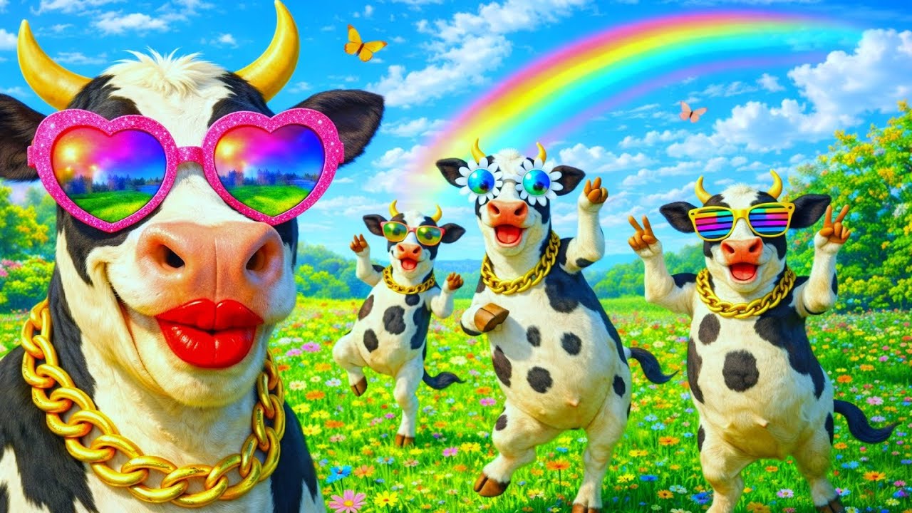 FUNNY COW DANCE 😂 |Cow Song & CowVideos 2026 |Cow dance mix |funny dancingcow |mooingcow Happu Chppu