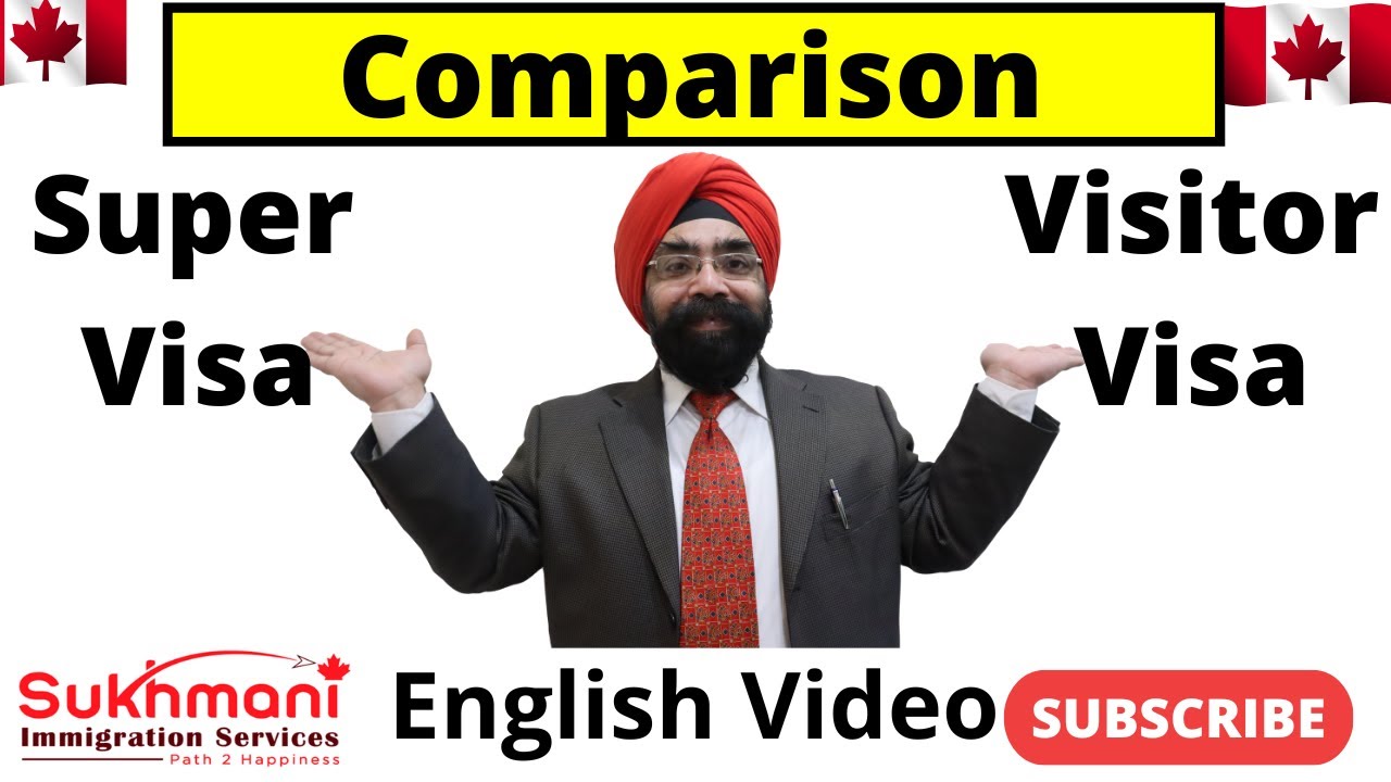 Visitor Visa vs Super Visa|| Which One is Better? || English Video
