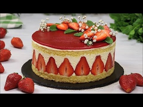 Fraisier — French Strawberry Cake