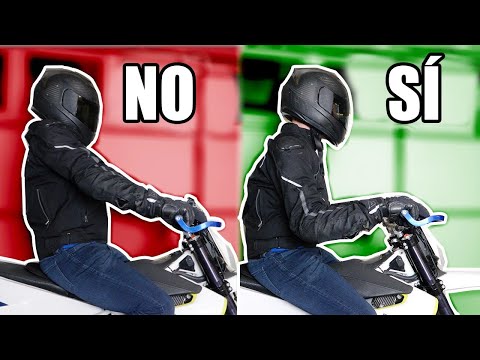 Video: ¿Qué no debes usar en una motocicleta?