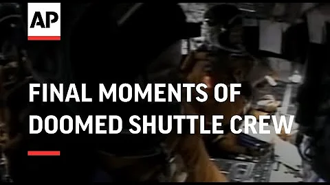 Final moments of doomed shuttle crew