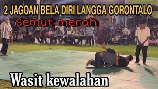 Pertarungan dua jagoan bela diri langga gorontalo #langga #gorontalo
