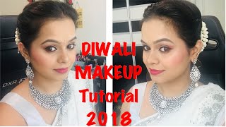 DIWALI MAKEUP LOOK 2018 || JASMEEN JASS || U&ME screenshot 5