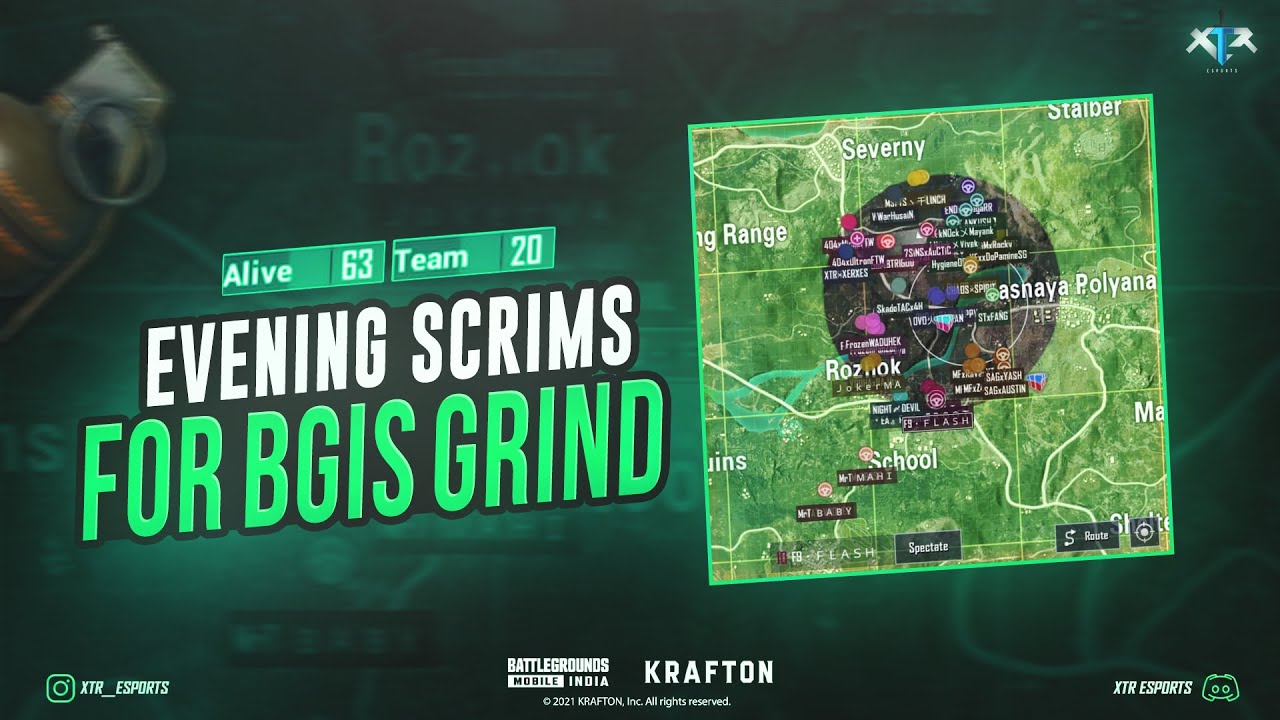 XTR ESPORTS T1 SCRIMS TAGDI LOBBY | FT. UMUMBA, HYDERABADI BOYS, 4 RANDOMS, ROWDY, HUNTER, KVELL